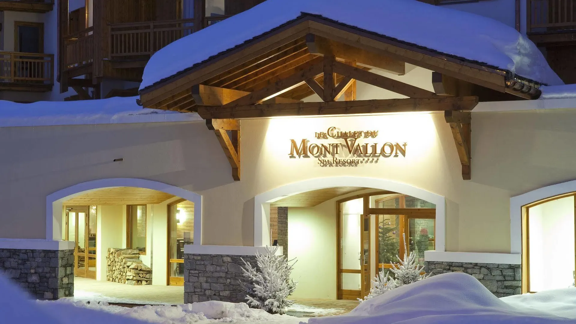 Le Chalet Du Mont Vallon Spa Resort Les Menuires